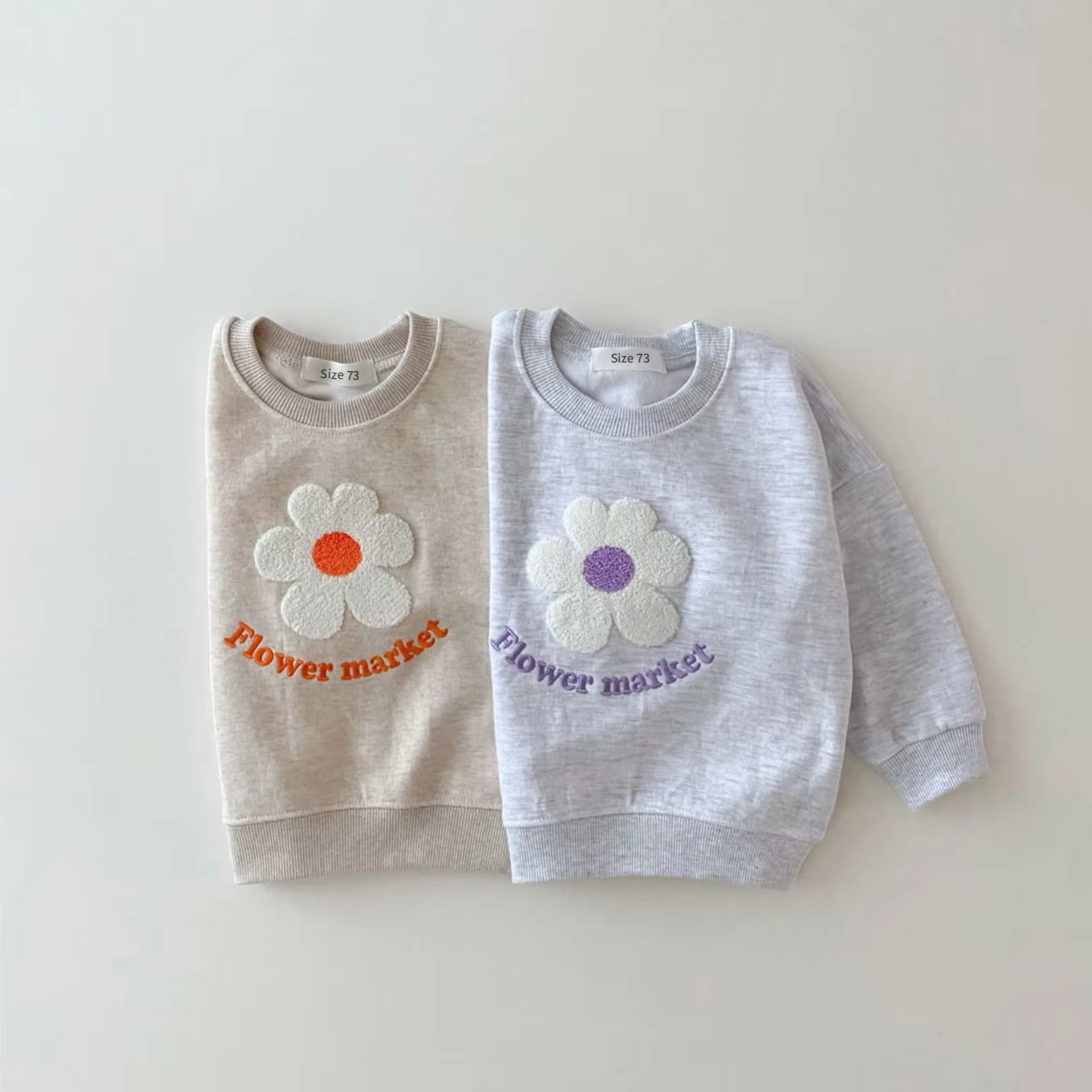 Autumn Clothing Baby Set 2 Piece Casual Flower Letter Print Top+Pants Children's Clothing Preschool Girls' and Boys' Clothing