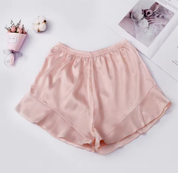 Fashion Satin Shorts Women Underwear Safety Short Summer Sexy Thin Loose Knicker Panties Under Skirt Boxer Brief Shorts